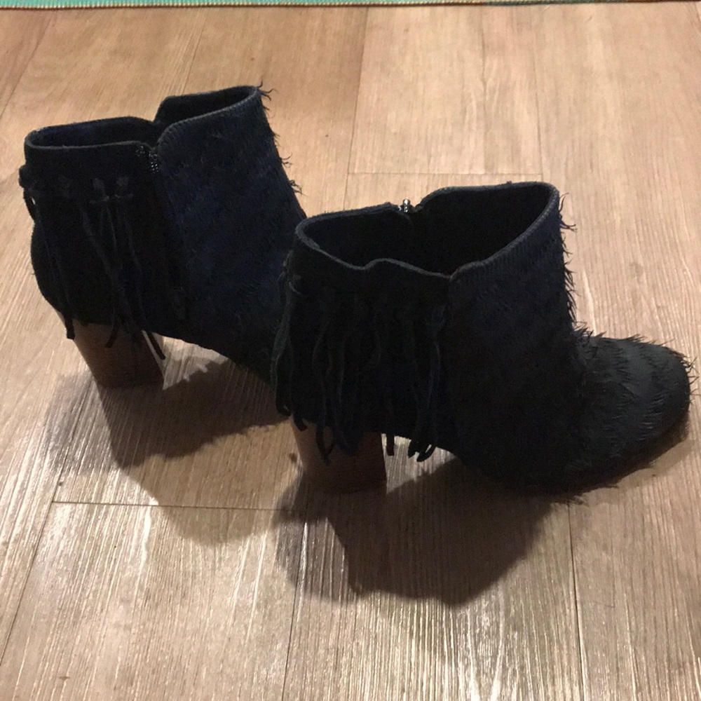 Leather boots
